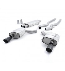 Milltek Sport | Cat-back Resonated con finalini NERI per Ford Mustang 5.0 V8 GT (Fastback) 2015-2019 Milltek Sport | Cat-back Resonated con finalini NERI per Ford Mustang 5.0 V8 GT (Fastback) 2015-2019