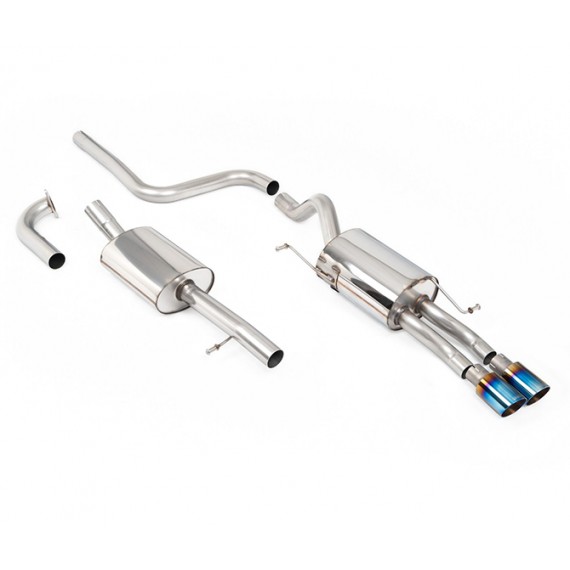 Milltek Sport | Cat-back Resonated con finalini TITANIO BRUCIATO per Ford Fiesta Mk7 1.0T EcoBoost (100cv/125cv/140cv) 2013-2019 Milltek Sport | Cat-back Resonated con finalini TITANIO BRUCIATO per Ford Fiesta Mk7 1.0T EcoBoost (100cv/125cv/140cv) 2013-2019