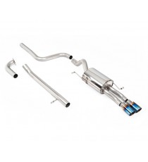 Milltek Sport | Cat-back Non-resonated con finalini TITANIO BRUCIATO per Ford Fiesta Mk7 1.0T EcoBoost (100cv/125cv/140cv) 2013-2019 Milltek Sport | Cat-back Non-resonated con finalini TITANIO BRUCIATO per Ford Fiesta Mk7 1.0T EcoBoost (100cv/125cv/140cv) 2013-2019