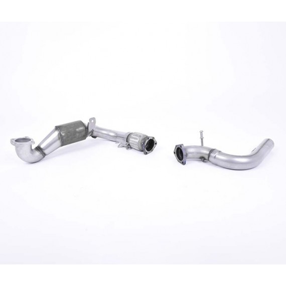 Milltek Sport | Downpipe CAT per Ford Fiesta Mk7 1.0T EcoBoost (100cv/125cv/140cv) 2013-2019 MONTA SOLO CON CAT-BACK MILLTEK SPORT Milltek Sport | Downpipe CAT per Ford Fiesta Mk7 1.0T EcoBoost (100cv/125cv/140cv) 2013-2019 MONTA SOLO CON CAT-BACK MILLTEK SPORT