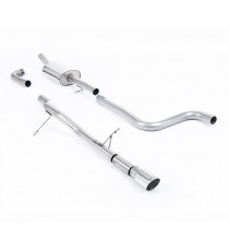 Milltek Sport | Cat-back Non-resonated con finalino CROMATO per Ford Fiesta Mk8 1.0T EcoBoost ST-Line 3 & 5 porte (solo modelli SENZA GPF/OPF) 2017-2019
