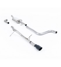Milltek Sport | Cat-back Non-resonated con finalino NERO per Ford Fiesta Mk8 1.0T EcoBoost ST-Line 3 & 5 porte (solo modelli SENZA GPF/OPF) 2017-2019
