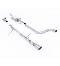 Milltek Sport | Cat-back Non-resonated con finalino TITANIO per Ford Fiesta Mk8 1.0T EcoBoost ST-Line 3 & 5 porte (solo modelli SENZA GPF/OPF) 2017-2019