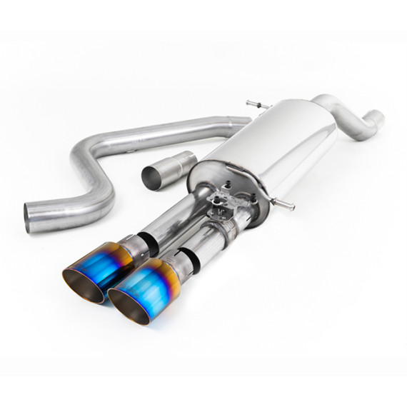 Milltek Sport | Cat-back con finalini TITANIO BRUCIATO per Ford Fiesta Mk8 1.5 EcoBoost ST 200cv (fino a Settembre 2020)