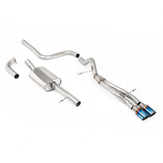 Milltek Sport | Cat-back Road+ con finalini TITANIO BRUCIATO per Ford Fiesta Mk7 1.0T EcoBoost (100cv/125cv/140cv) 2013-2019 Milltek Sport | Cat-back Road+ con finalini TITANIO BRUCIATO per Ford Fiesta Mk7 1.0T EcoBoost (100cv/125cv/140cv) 2013-2019