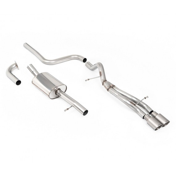 Milltek Sport | Cat-back Road+ con finalini TITANIO per Ford Fiesta Mk7 1.0T EcoBoost (100cv/125cv/140cv) 2013-2019 Milltek Sport | Cat-back Road+ con finalini TITANIO per Ford Fiesta Mk7 1.0T EcoBoost (100cv/125cv/140cv) 2013-2019