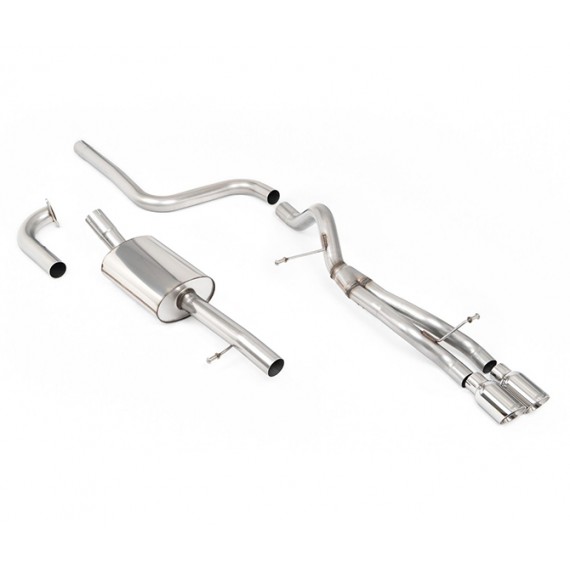 Milltek Sport | Cat-back Road+ con finalini CROMATI per Ford Fiesta Mk7 1.0T EcoBoost (100cv/125cv/140cv) 2013-2019 Milltek Sport | Cat-back Road+ con finalini CROMATI per Ford Fiesta Mk7 1.0T EcoBoost (100cv/125cv/140cv) 2013-2019