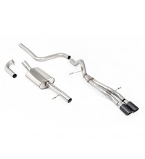 Milltek Sport | Cat-back Road+ con finalini CARBONIO per Ford Fiesta Mk7 1.0T EcoBoost (100cv/125cv/140cv) 2013-2019