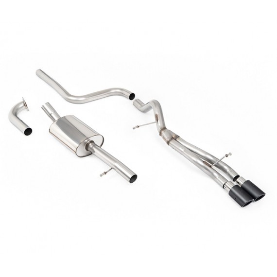 Milltek Sport | Cat-back Road+ con finalini CARBONIO per Ford Fiesta Mk7 1.0T EcoBoost (100cv/125cv/140cv) 2013-2019 Milltek Sport | Cat-back Road+ con finalini CARBONIO per Ford Fiesta Mk7 1.0T EcoBoost (100cv/125cv/140cv) 2013-2019