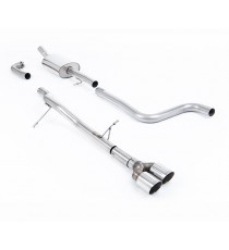 Milltek Sport | Cat-back Non-resonated con finalini CROMATI per Ford Fiesta Mk8 1.0T EcoBoost ST-Line 3 & 5 porte (solo modelli SENZA GPF/OPF) 2017-2019 Milltek Sport | Cat-back Non-resonated con finalini CROMATI per Ford Fiesta Mk8 1.0T EcoBoost ST-Line 3 & 5 porte (solo modelli SENZA GPF/OPF) 2017-2019