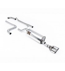 Milltek Sport | Cat-back Road+ con finalini CROMATI per Ford Fiesta Mk8 1.0T EcoBoost ST-Line 3 & 5 porte (solo modelli SENZA GPF/OPF) 2017-2019
