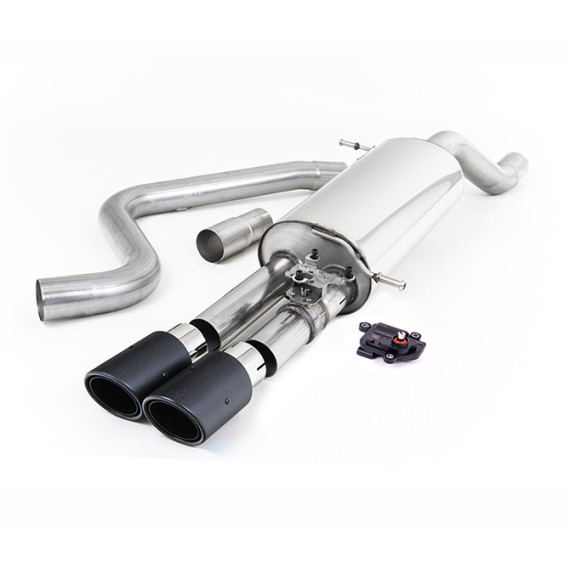 Milltek Sport | Cat-back con finalini CARBONIO per Ford Fiesta Mk8 1.5 EcoBoost ST 200cv (da Settembre 2020 in poi)