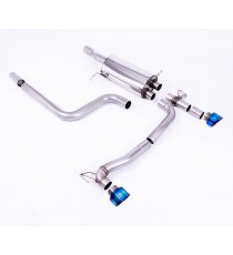 Milltek Sport | Cat-back Resonated con finalini TITANIO BRUCIATO per Ford Fiesta Mk8 1.5 EcoBoost ST 200cv (fino a Settembre 2020) NECESSITA DIFFUSORE MAXTON DESIGN Milltek Sport | Cat-back Resonated con finalini TITANIO BRUCIATO per Ford Fiesta Mk8 1.5 EcoBoost ST 200cv (fino a Settembre 2020) NECESSITA DIFFUSORE MAXTON DESIGN