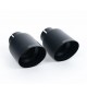 Milltek Sport | Cat-back con finalini NERI per Porsche Cayman 987 Gen1 3.2 S 2006-2009 / Boxster 987 Gen1 3.2 S 2004-2009