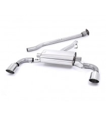 Milltek Sport | Cat-back secondario Non-resonated con finalini CROMATI per Toyota GT86 2.0 2012-2019 Milltek Sport | Cat-back secondario Non-resonated con finalini CROMATI per Toyota GT86 2.0 2012-2019
