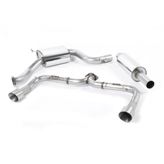 Milltek Sport | Cat-back Non-resonated con finalini TITANIO per Volkswagen Golf Mk7 2.0 TFSI GTI (incluso Performance Pack) 2013-2017 Milltek Sport | Cat-back Non-resonated con finalini TITANIO per Volkswagen Golf Mk7 2.0 TFSI GTI (incluso Performance Pack) 2013-2017