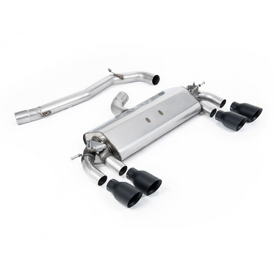 Milltek Sport | Cat-back Non-resonated con finalini NERI per Volkswagen Golf Mk7 R 2.0 TSI 300cv 2014-2017 Milltek Sport | Cat-back Non-resonated con finalini NERI per Volkswagen Golf Mk7 R 2.0 TSI 300cv 2014-2017