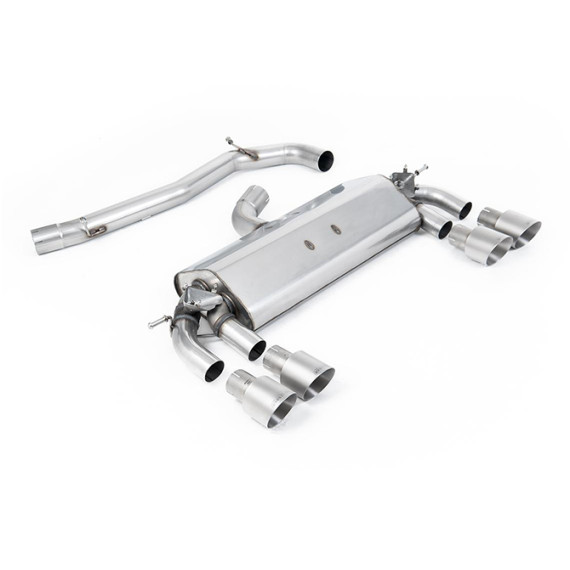 Milltek Sport | Cat-back Non-resonated con finalini CROMATI per Volkswagen Golf Mk7 R 2.0 TSI 300cv 2014-2017 Milltek Sport | Cat-back Non-resonated con finalini CROMATI per Volkswagen Golf Mk7 R 2.0 TSI 300cv 2014-2017