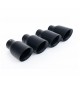 Milltek Sport | Cat-back Resonated con finalini NERI senza valvole per Volkswagen Golf Mk7 R 2.0 TSI 300cv 2014-2017 Milltek Sport | Cat-back Resonated con finalini NERI senza valvole per Volkswagen Golf Mk7 R 2.0 TSI 300cv 2014-2017