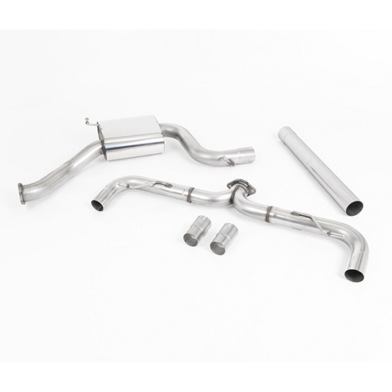 Milltek Sport | Cat-back Non-resonated con finalini CROMATI per Volkswagen Golf Mk7.5 GTI 2.0 TFSI (TCR & Performance Pack con GPF/OPF dal 2019 con e senza Performance Pack, senza GPF/OPF 2017-2018) Milltek Sport | Cat-back Non-resonated con finalini CROMATI per Volkswagen Golf Mk7.5 GTI 2.0 TFSI (TCR & Performance Pack con GPF/OPF dal 2019 con e senza Performance Pack, senza GPF/OPF 2017-2018)