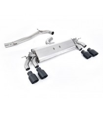 Milltek Sport | Cat-back Non-resonated con finalini NERI per Volkswagen Golf Mk7.5 R 2.0 TSI 310cv (solo modelli SENZA GPF) 2017-2018 / Golf Mk7.5 R 2.0 TSI 300cv (solo modelli CON GPF) dal 2019 Milltek Sport | Cat-back Non-resonated con finalini NERI per Volkswagen Golf Mk7.5 R 2.0 TSI 310cv (solo modelli SENZA GPF) 2017-2018 / Golf Mk7.5 R 2.0 TSI 300cv (solo modelli CON GPF) dal 2019