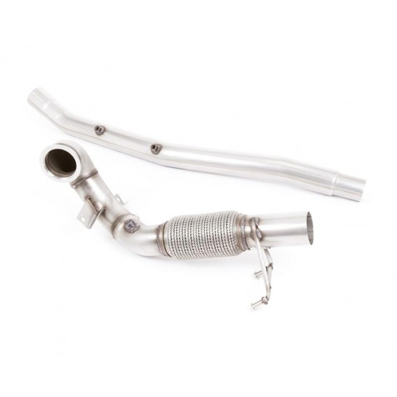 Milltek Sport | Downpipe NO CAT per Volkswagen Golf Mk7.5 R 2.0 TSI 300cv (solo modelli CON GPF) dal 2019 MONTA SOLO CON CAT-BACK ORIGINALE Milltek Sport | Downpipe NO CAT per Volkswagen Golf Mk7.5 R 2.0 TSI 300cv (solo modelli CON GPF) dal 2019 MONTA SOLO CON CAT-BACK ORIGINALE