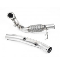 Milltek Sport | Downpipe NO CAT per Volkswagen Golf Mk7.5 2.0 TFSI GTI (TCR & Performance Pack CON GPF/OPF) dal 2019 / Seat Leon 5F 2.0 TSI Cupra 290cv (solo modelli CON OPF/GPF) dal 2019 MONTA SOLO CON CAT-BACK MILLTEK SPORT Milltek Sport | Downpipe NO CAT per Volkswagen Golf Mk7.5 2.0 TFSI GTI (TCR & Performance Pack CON GPF/OPF) dal 2019 / Seat Leon 5F 2.0 TSI Cupra 290cv (solo modelli CON OPF/GPF) dal 2019 MONTA SOLO CON CAT-BACK MILLTEK SPORT