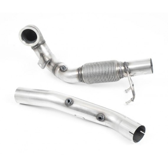 Milltek Sport | Downpipe NO CAT per Volkswagen Golf Mk7.5 2.0 TFSI GTI (TCR & Performance Pack CON GPF/OPF) dal 2019 / Seat Leon 5F 2.0 TSI Cupra 290cv (solo modelli CON OPF/GPF) dal 2019 MONTA SOLO CON CAT-BACK MILLTEK SPORT Milltek Sport | Downpipe NO CAT per Volkswagen Golf Mk7.5 2.0 TFSI GTI (TCR & Performance Pack CON GPF/OPF) dal 2019 / Seat Leon 5F 2.0 TSI Cupra 290cv (solo modelli CON OPF/GPF) dal 2019 MONTA SOLO CON CAT-BACK MILLTEK SPORT