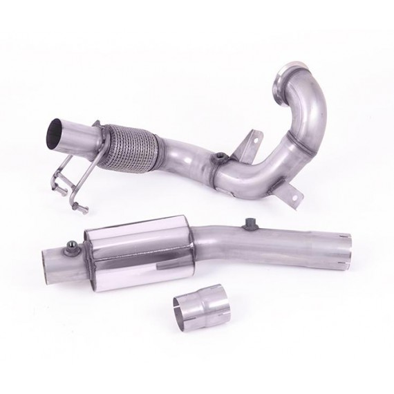 Milltek Sport | Downpipe NO CAT Resonated per Audi A1 40 5 porte 2.0 TFSI (200cv) con GPF/OPF dal 2019 MONTA SOLO CON CAT-BACK ORIGINALE