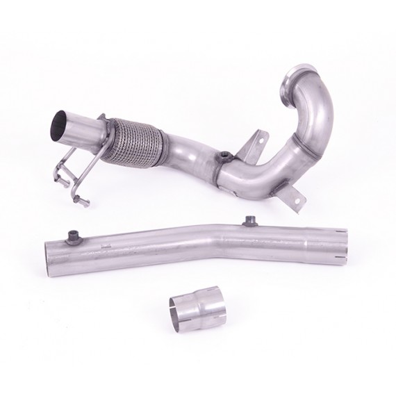 Milltek Sport | Downpipe NO CAT Non-resonated per Audi A1 40 5 porte 2.0 TFSI (200cv) con GPF/OPF dal 2019 / Volkswagen Polo AW 2.0 TSI GTI (5 porte) 200cv con GPF/OPF 2018-2021 MONTA SOLO CON CAT-BACK ORIGINALE Milltek Sport | Downpipe NO CAT Non-resonated per Audi A1 40 5 porte 2.0 TFSI (200cv) con GPF/OPF dal 2019 / Volkswagen Polo AW 2.0 TSI GTI (5 porte) 200cv con GPF/OPF 2018-2021 MONTA SOLO CON CAT-BACK ORIGINALE