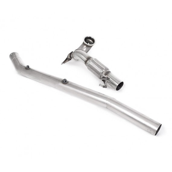 Milltek Sport | Downpipe NO CAT per Volkswagen Golf Mk8 R 320cv (GPF/OPF, dal 2021) / Golf Mk8.5 R 333cv (GPF/OPF, dal 2024) / Audi S3 8Y 2.0 TFSI Quattro Sportback e Sedan 310cv (GPF/OPF, dal 2020) MONTA SOLO CON CAT-BACK MILLTEK SPORT