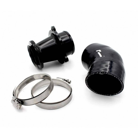RacingLine | Muffler delete Garrett con manicotto siliconico MQB EVO EA888.4 2.0 TSI