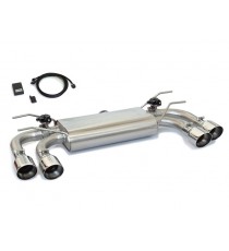 Ragazzon | Terminale silenziato con finali rotondi cromati con valvole per Abarth 124 Spider 1.4T Multiair (170cv)