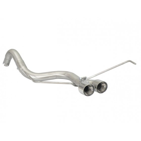 Ragazzon | Terminale solo tubo con finali rotondi cromati sfalsati per Abarth 500/595 1.4 TJET (135cv/160cv/140cv/180cv) 695 1.4 T-Jet (180cv/190cv) Ragazzon | Terminale solo tubo con finali rotondi cromati sfalsati per Abarth 500/595 1.4 TJET (135cv/160cv/140cv/180cv) 695 1.4 T-Jet (180cv/190cv)