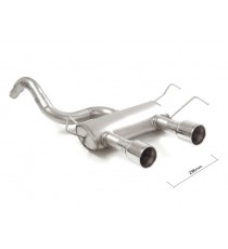 Ragazzon | Terminale silenziato con finali rotondi cromati centrali per Abarth 500/595 1.4 TJET (135cv/160cv/140cv/145cv/164cv/180cv) Ragazzon | Terminale silenziato con finali rotondi cromati centrali per Abarth 500/595 1.4 TJET (135cv/160cv/140cv/145cv/164cv/180cv)