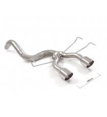 Ragazzon | Terminale solo tubo con finali rotondi cromati centrali per Abarth 500/595 1.4 TJET (135cv/140cv/145cv/160cv/165cv/180cv) Ragazzon | Terminale solo tubo con finali rotondi cromati centrali per Abarth 500/595 1.4 TJET (135cv/140cv/145cv/160cv/165cv/180cv)