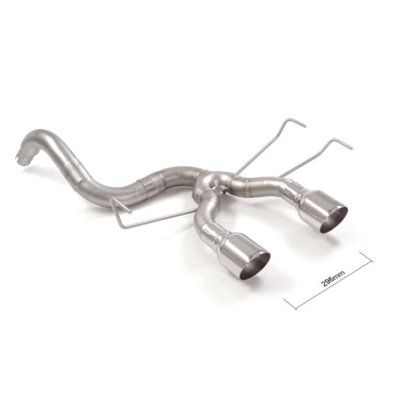 Ragazzon | Terminale solo tubo con finali rotondi cromati centrali per Abarth 500/595 1.4 TJET (135cv/140cv/145cv/160cv/165cv/180cv) Ragazzon | Terminale solo tubo con finali rotondi cromati centrali per Abarth 500/595 1.4 TJET (135cv/140cv/145cv/160cv/165cv/180cv)