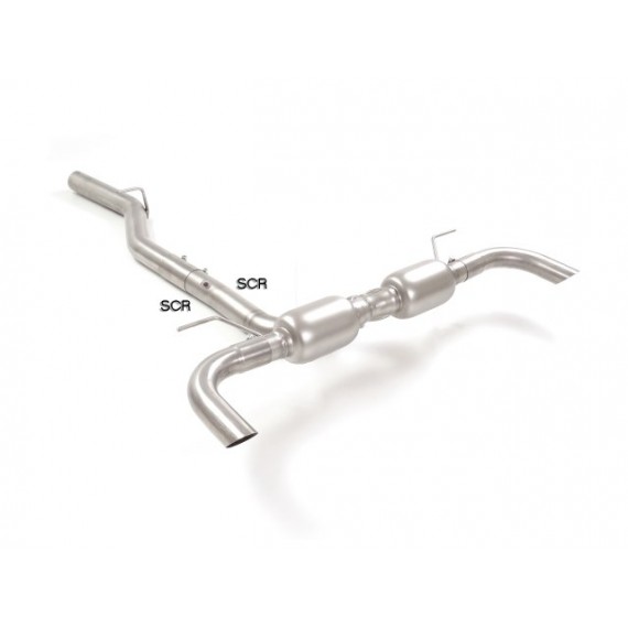 Ragazzon | Terminale silenziato per Alfa Romeo Giulia 2.2TD (136cv/160cv/190cv) 2.2TD Q4 (190cv/210cv) SOLO PER VETTURE CON AD-BLUE