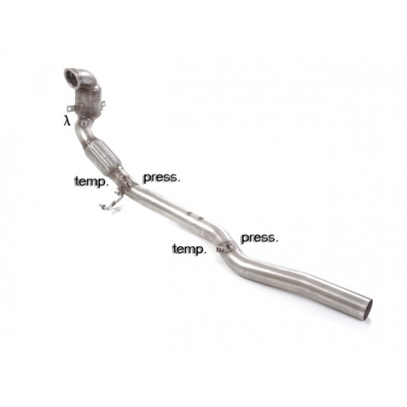 Ragazzon | Downpipe Catalizzato 200celle per Audi TT FV/8S Quattro 45TFSI (245cv) | Audi TT FV/8S Coupè S Quattro 2.0TFSI (306cv)