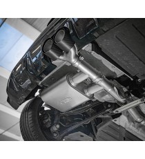 Ragazzon | Terminale silenziato + Centrale non silenziato con finali rotondi in Carbonio con valvola per MINI F56 JCW 2.0 (231cv) 11/2020