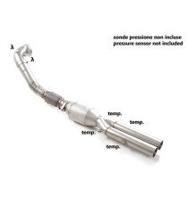 Ragazzon | Downpipe Catalizzato 200celle per Audi RS3 8V Sportback Quattro 2.5TFSI (400cv) Ragazzon | Downpipe Catalizzato 200celle per Audi RS3 8V Sportback Quattro 2.5TFSI (400cv)