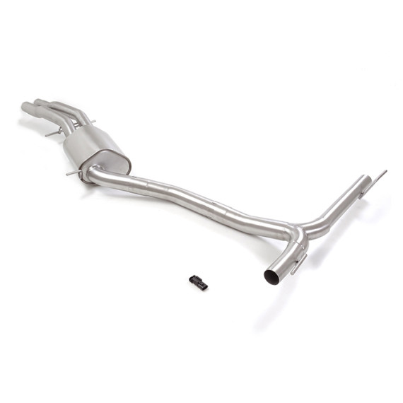 Ragazzon | Terminale non silenziato + Centrale silenziato per Porsche Cayenne Mk3 3.0 V6 e-Hybrid (307cv) 04/2023 >> COMPATIBILE CON LINEA ORIGINALE
