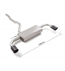 Ragazzon | Terminale silenziato con finali rotondi in Carbonio per BMW 116i (140cv) / 118i (140cv/136cv) 2019>>06/2024 Ragazzon | Terminale silenziato con finali rotondi in Carbonio per BMW 116i (140cv) / 118i (140cv/136cv) 2019>>06/2024
