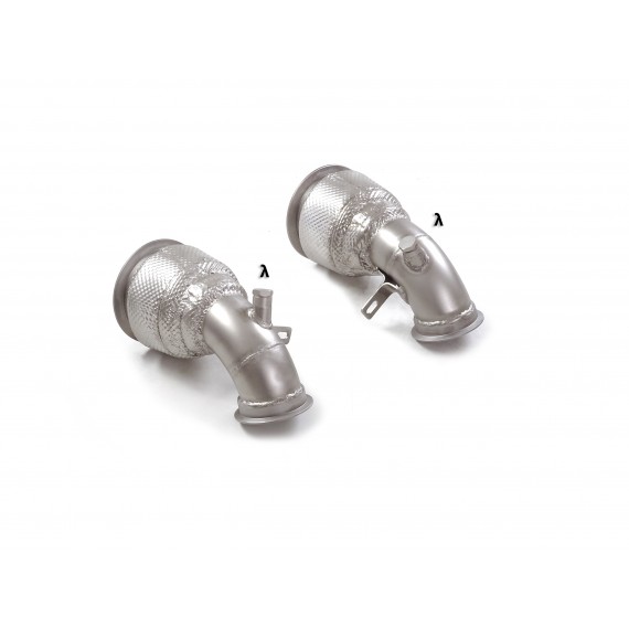 Ragazzon | Downpipe non Catalizzati per Porsche Panamera 971 Turbo 4.0 V8 (550cv) COMPATIBILE CON POSTERIORE ORIGINALE