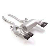 Ragazzon | Terminale silenziato con finali rotondi in Carbonio per BMW M2 G87 3.0 (460cv/480cv)