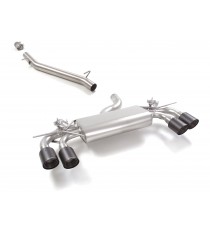 Ragazzon | Terminale silenziato + Centrale non silenziato con terminali rotondi in Carbonio per Audi S3 8Y Sportback Quattro 2.0TFSI (333cv) Ragazzon | Terminale silenziato + Centrale non silenziato con terminali rotondi in Carbonio per Audi S3 8Y Sportback Quattro 2.0TFSI (333cv)