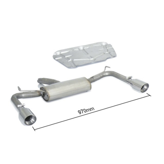 Ragazzon | Terminale silenziato con finali rotondi cromati per Alfa Romeo Giulietta 1.4 TB (105cv/120cv/150cv/170cv) 1.6JTDm2 (105cv/120cv) Ragazzon | Terminale silenziato con finali rotondi cromati per Alfa Romeo Giulietta 1.4 TB (105cv/120cv/150cv/170cv) 1.6JTDm2 (105cv/120cv)