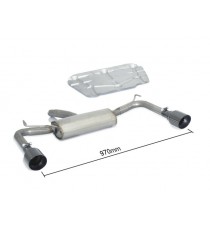 Ragazzon | Terminale silenziato con finali rotondi neri per Alfa Romeo Giulietta 1.4 TB (105cv/120cv/150cv/170cv) 1.6JTDm2 (105cv/120cv) Ragazzon | Terminale silenziato con finali rotondi neri per Alfa Romeo Giulietta 1.4 TB (105cv/120cv/150cv/170cv) 1.6JTDm2 (105cv/120cv)