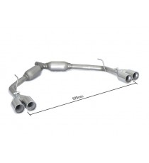 Ragazzon | Terminale silenziato con finali rotondi cromati sfalsati per Alfa Romeo Giulietta 1.4TB GPL (120cv) Ragazzon | Terminale silenziato con finali rotondi cromati sfalsati per Alfa Romeo Giulietta 1.4TB GPL (120cv)