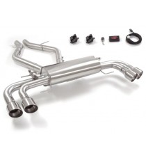 Ragazzon | Terminale silenziato con finali rotondi cromati con valvole per Alfa Romeo Stelvio 2.9 Bi-Turbo (510cv) Quadrifoglio Ragazzon | Terminale silenziato con finali rotondi cromati con valvole per Alfa Romeo Stelvio 2.9 Bi-Turbo (510cv) Quadrifoglio